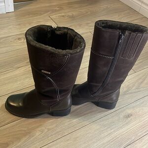 Pajar Shearling Leather Suede Tall boots